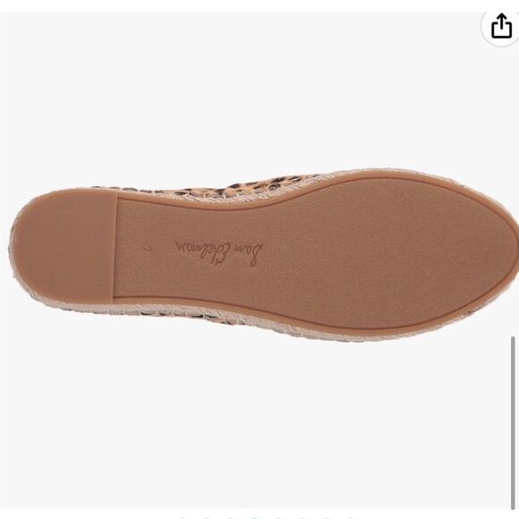 Sam‎ Edelman Kesia Espadrilles in Leopard with Jute Soles Size 6 NWOB - Picture 4 of 13